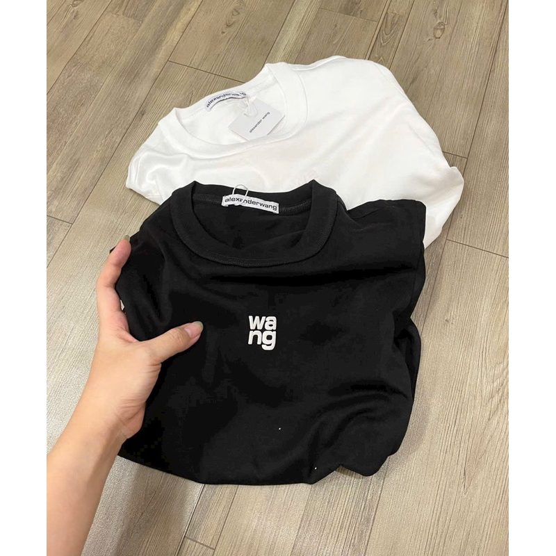 Áo  nữ trắng đen chất liệu cotton không pha phong cách trẻ trung năng động thoải mái