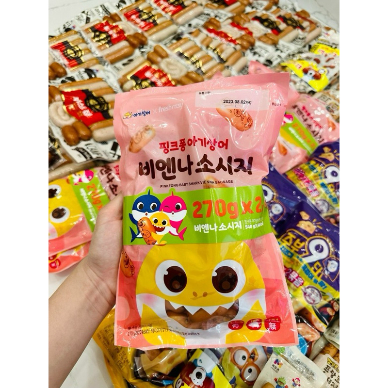 Xúc xích Pororo cho bé Hàn Quốc - TRẢ HÀNG 21/11