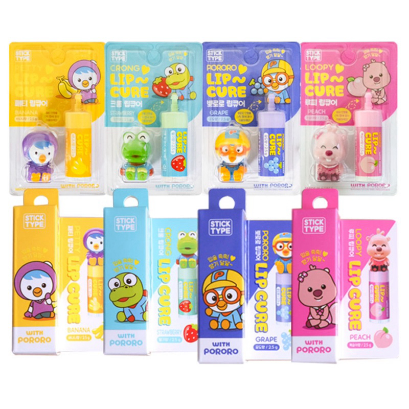 SON DƯỠNG MÔI PORORO CHO BÉ TỪ 1 TUỔI