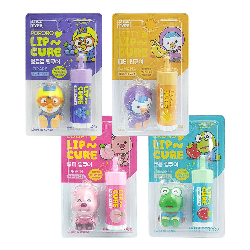 SON DƯỠNG MÔI PORORO CHO BÉ TỪ 1 TUỔI