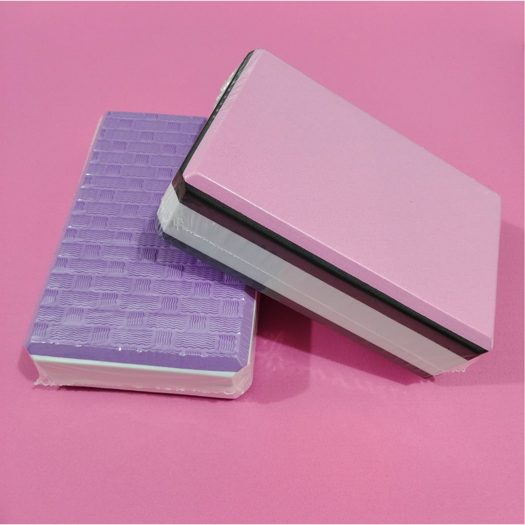 Gạch Xốp Tập Yoga 3 Lớp Cao Cấp  Siêu Đặc, Siêu Nặng, Siêu Bền. Yoga Block Gạch Yoga Dụng Cụ Tập Yoga Tại Nhà