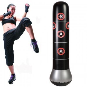 Bao Trụ Đấm Bốc Tự Cân Bằng - PURE BOXING 160cm Đường Kính 48cm - Tặng Kèm Bơm Hơi