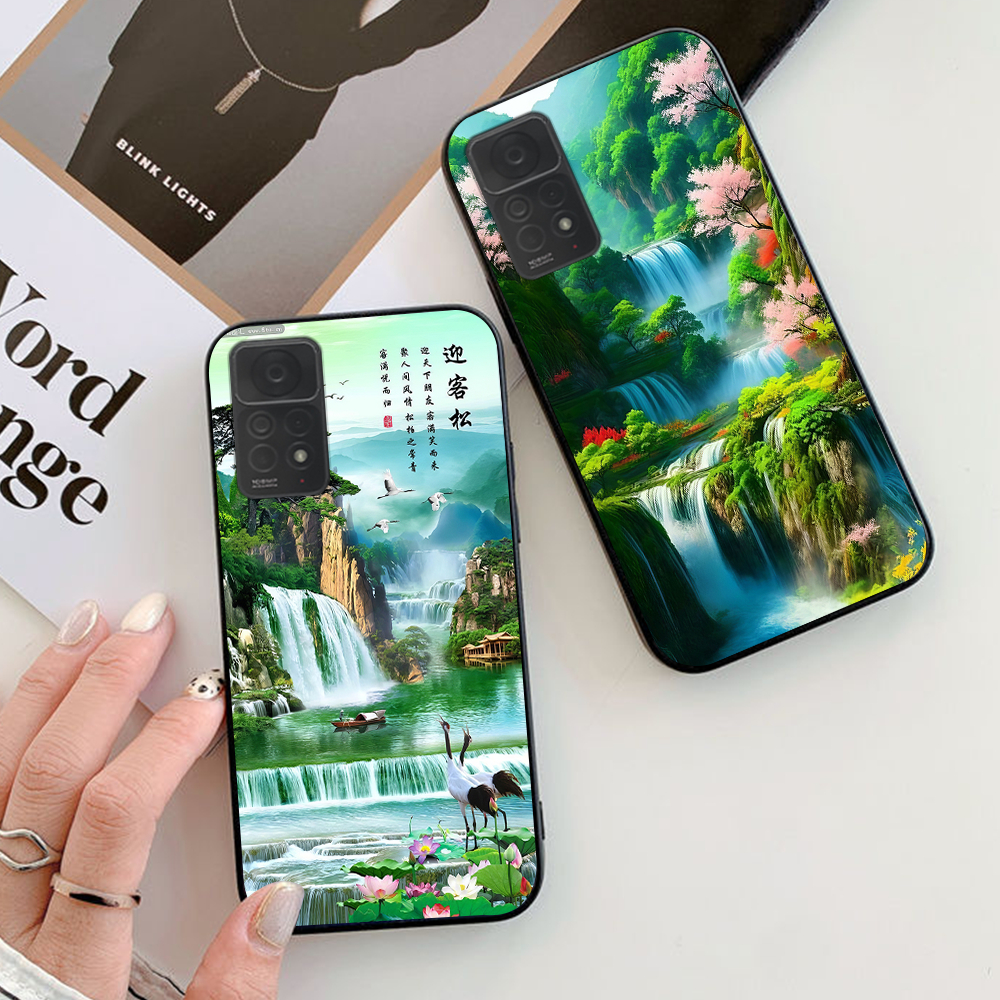 Ốp lưng Xiaomi redmi note 11 5g / note 11 pro 4g in hình phong cảnh phong thủy tài lộc