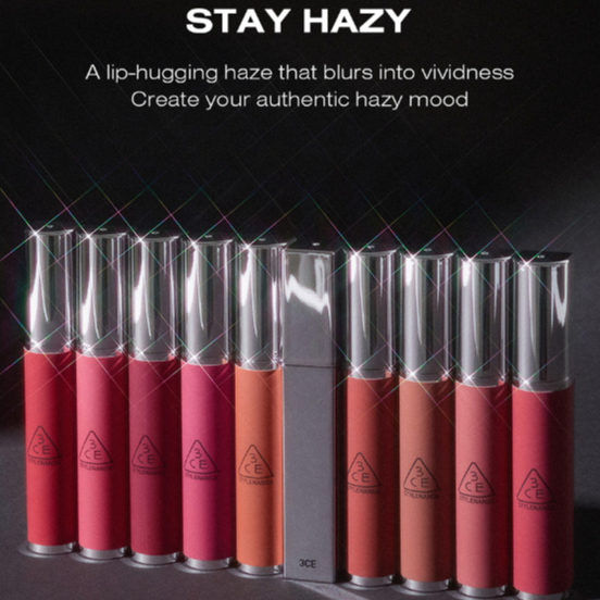 Son Kem 3CE Hazy Lip Clay 4g