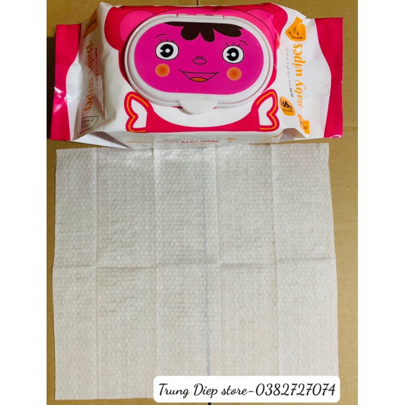 Combo 10 gói khăn ướt con gấu Baby Winpes nặng 7,2kg