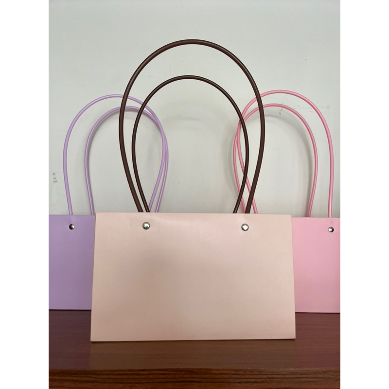 Túi giấy cắm hoa tươi hoa giả 32,5x22x13,5