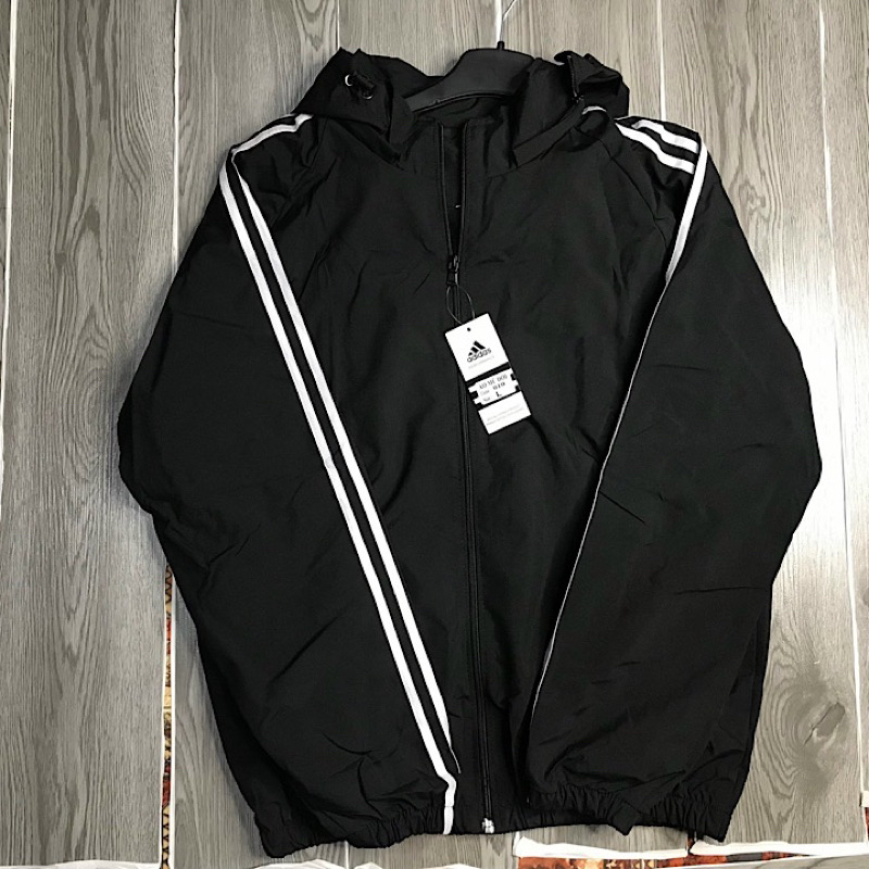 Áo Khoác Gió Phối Viền Kẻ Sọc 2 Lớp Dày Dặn A12