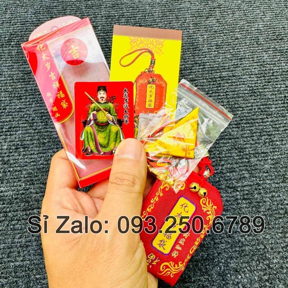 Túi thái tuế may mắn giảm vận hạn - Hóa giải phạm thái tuế