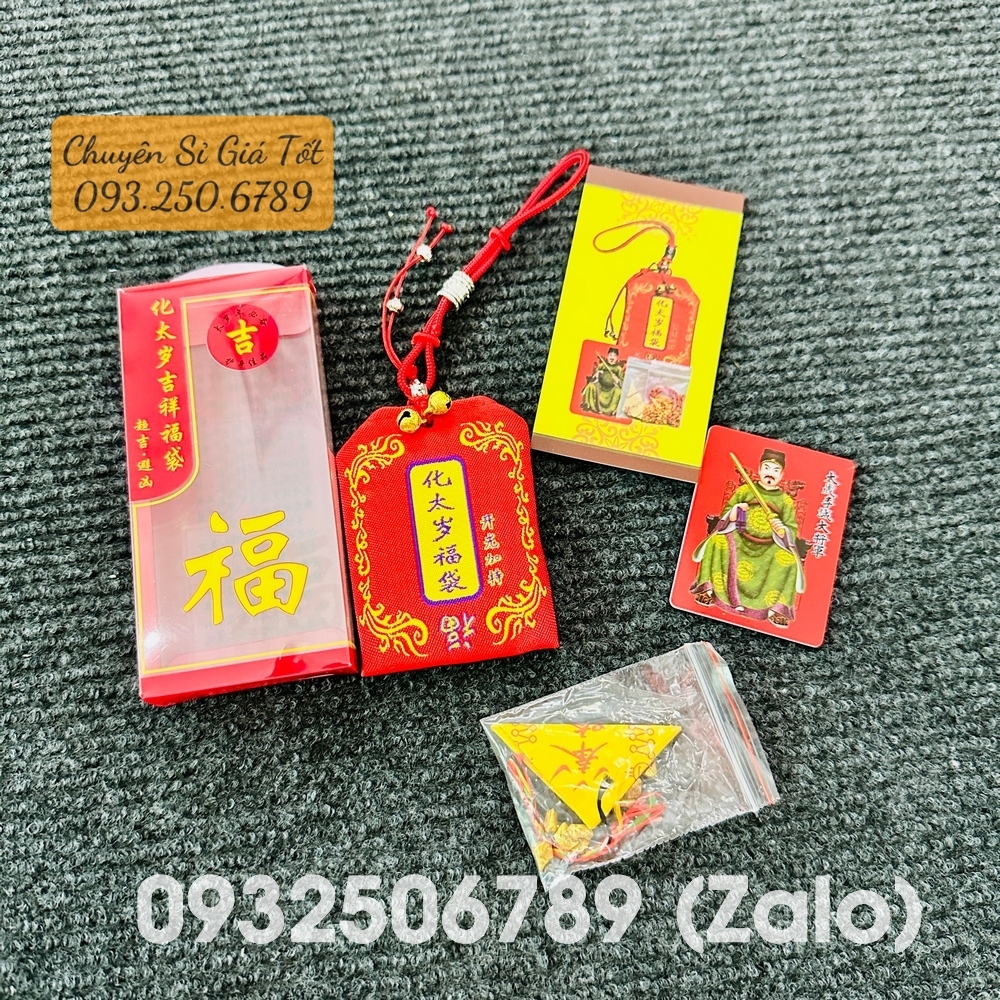 Túi thái tuế may mắn giảm vận hạn - Hóa giải phạm thái tuế