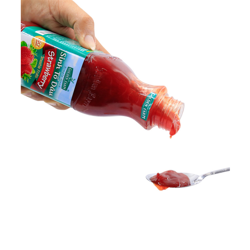 Sinh tố golden farm chai 500ml