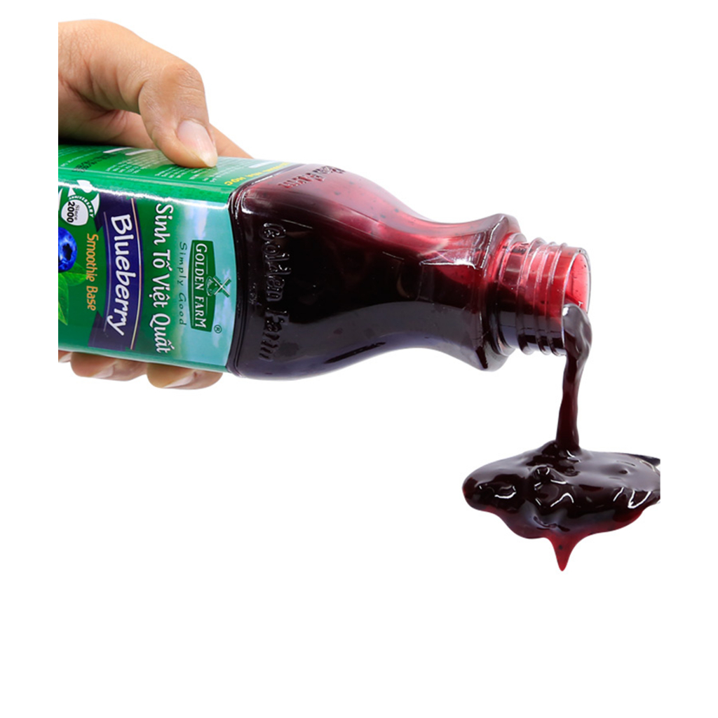 Sinh tố golden farm chai 500ml