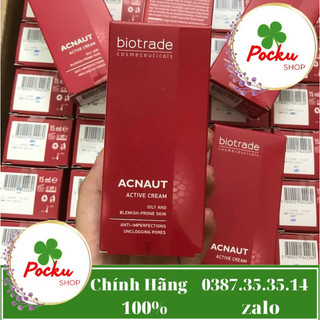HÀNG CTY Biotrade Acnaut Active cream chấm mụn, Acnaut Active Lotion Chấm Mụn 15ml