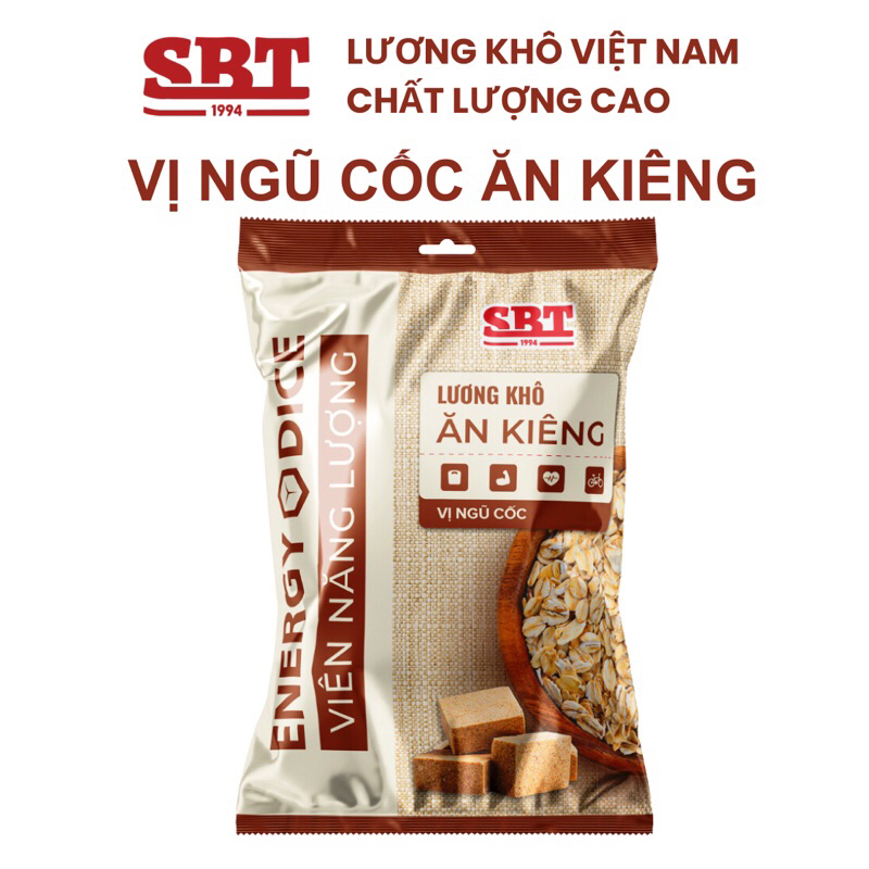 [Hàng Mới]Lương Khô Mini SBT Hàng Việt Nam Các Vị Gói 500g Ăn kiêng/Óc Chó/Ruốc Thịt/Matcha/Hạt Điều