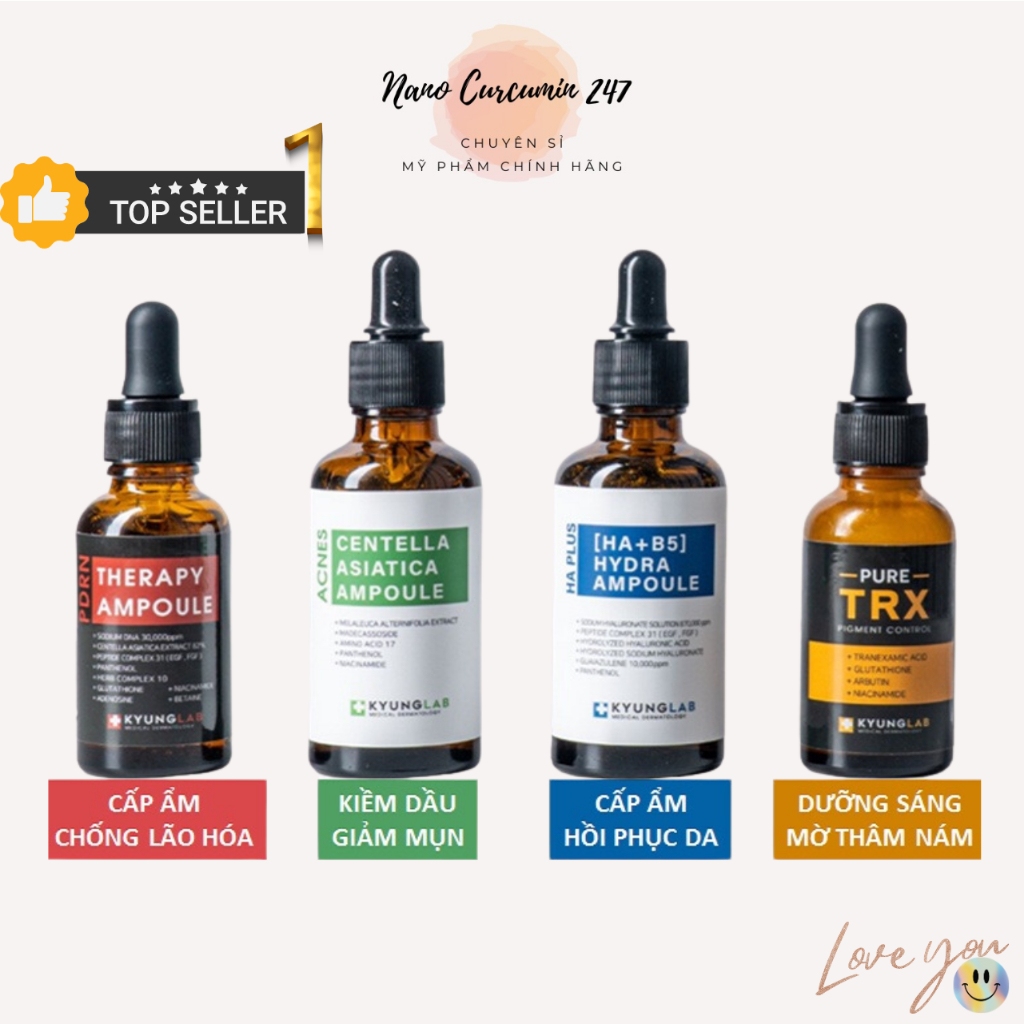 Serum KyungLab Tinh Chất Dưỡng Da Căng Bóng Giảm Nám Tàn Nhang