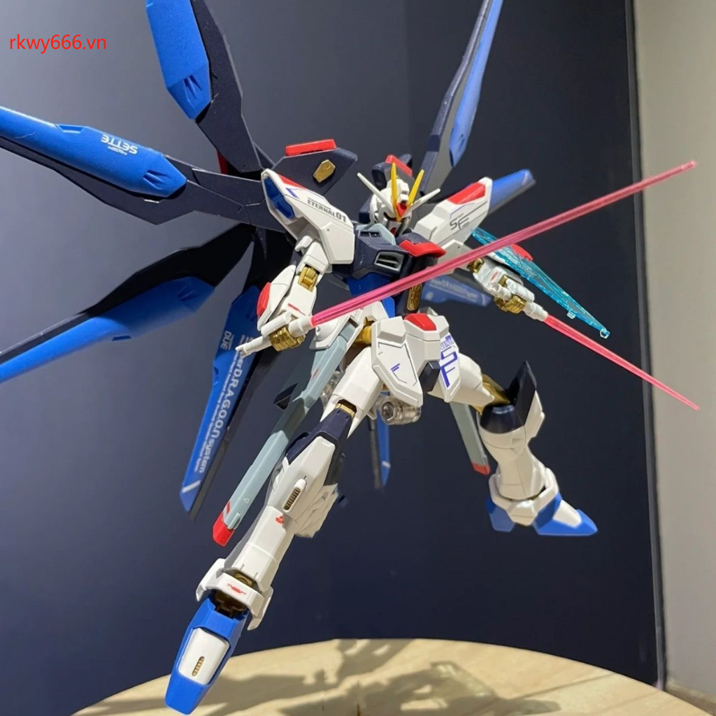 Mô hình lắp ráp HG Strike Freedom ( Tặng Kèm Giá Đở )
