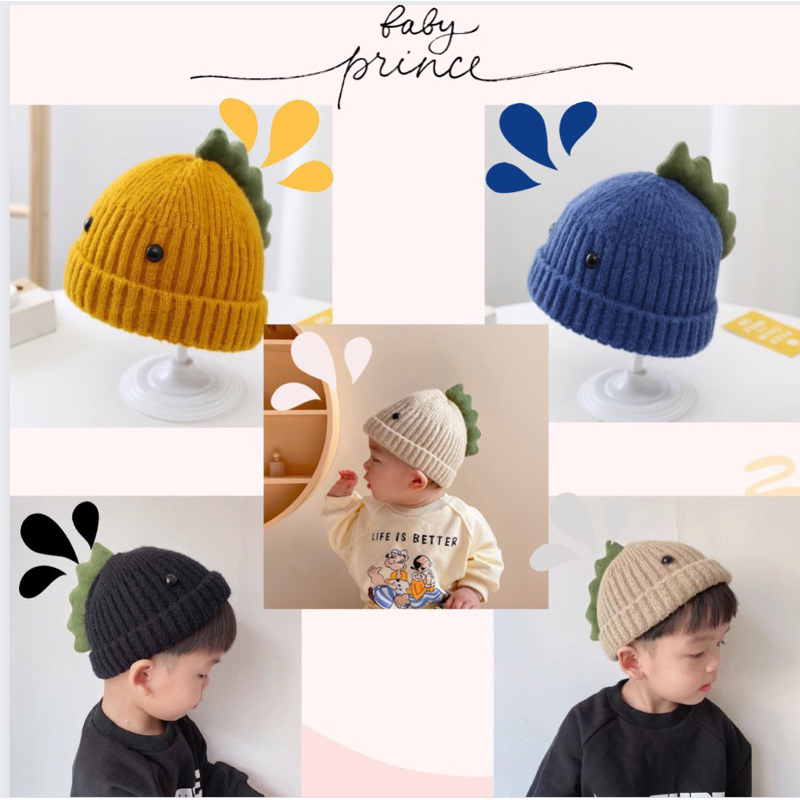 Mũ LEN KL cho bé dưới 2t mã 2634