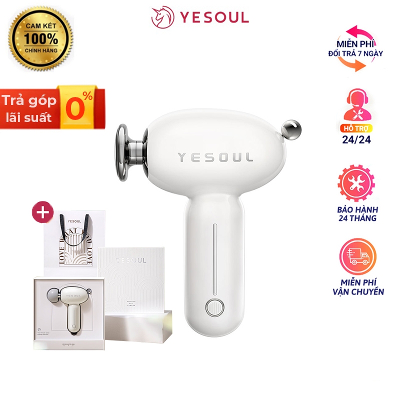 Máy Massage Cầm Tay Yesoul MG16 Đầu Massage Có Thể Làm Nóng Giãn Cơ Hồi Phục Chấn Thương Cơ Bắp