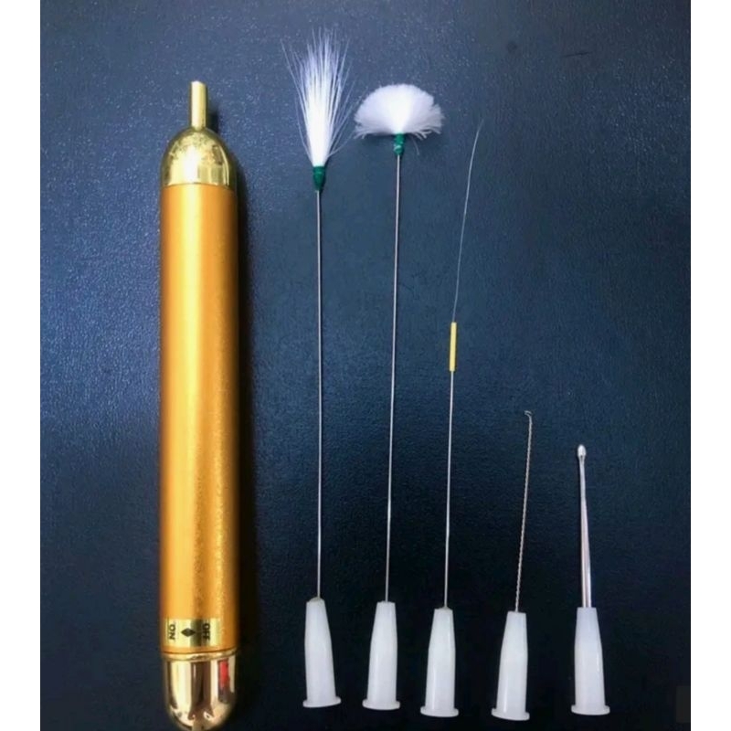 Bút Rung Đánh Mắt 5 Đầu , đánh mắt , rà gió , se tai 5 trong 1