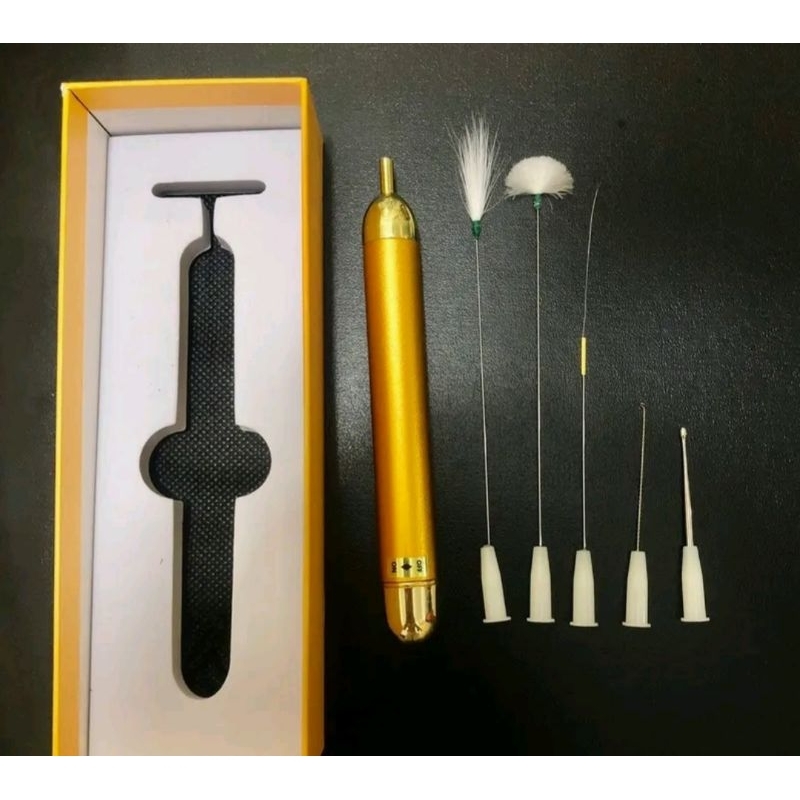 Bút Rung Đánh Mắt 5 Đầu , đánh mắt , rà gió , se tai 5 trong 1