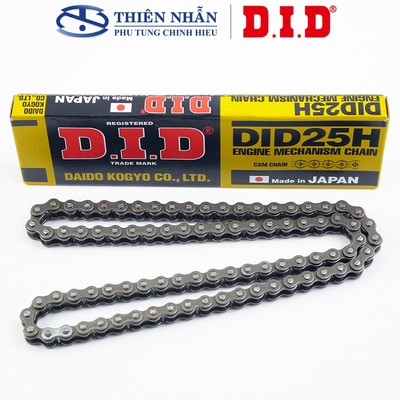 Sên cam đơn DID 25H x 82LE xe Cup - Made in Japan