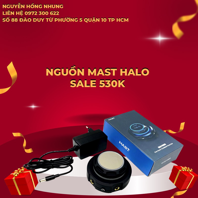 Nguồn Mast Halo Chuyên Dùng Cho Máy Xăm