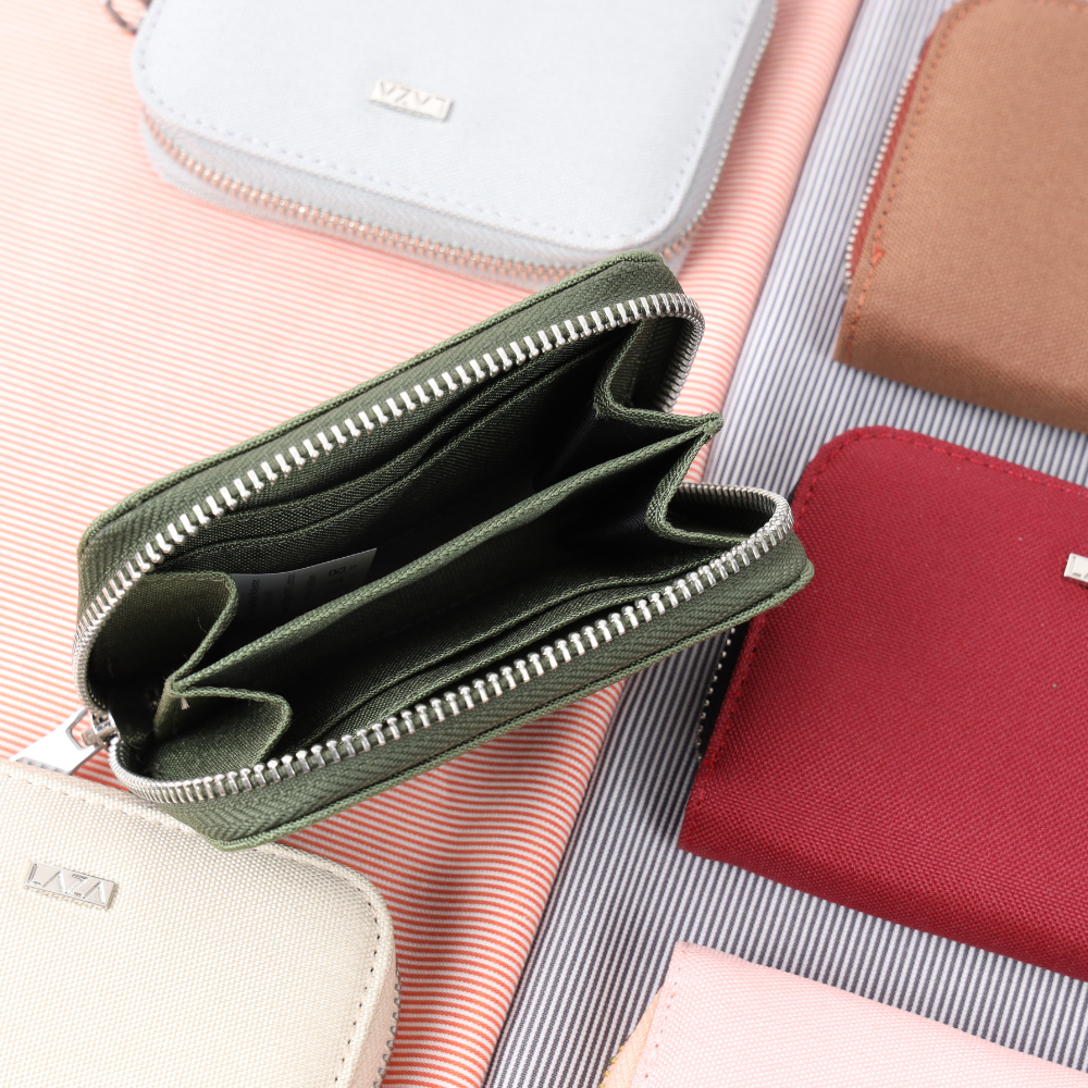 Ví nữ mini LAZA Java Wallet 571 - ví cầm tay tiện lợi - chất liệu canvas trượt nước ( 7 color )