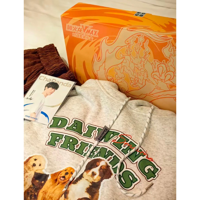 Áo Hoodie xám nỉ bông Daiwing cao cấp siêu dày Unisex