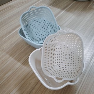 Bộ rổ 2 lớp ( gồm chậu + rổ ) Việt Nhật các cỡ