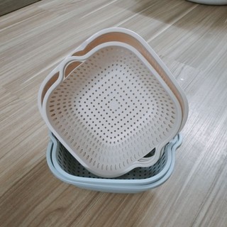 Bộ rổ 2 lớp ( gồm chậu + rổ ) Việt Nhật các cỡ