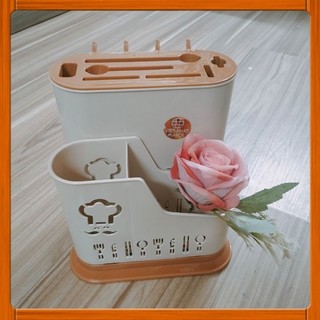 Ống cắm dao kéo kèm ống đựng đũa thìa