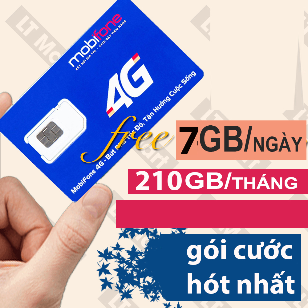 SIM SAYMEE DÀNH CHO GEN Z - SIM 4G MOBI SIÊU DATA GÓI BIGME TẶNG 7GB/NGÀY  - GIA HẠN CHỈ 125K