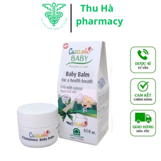 Sáp giữ ấm Cucciolo Baby Balm cho bé chiết xuất tự nhiên