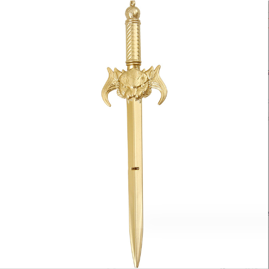 Bút kiếm đầu rồng ánh kim D205 viết gel cute dễ thương