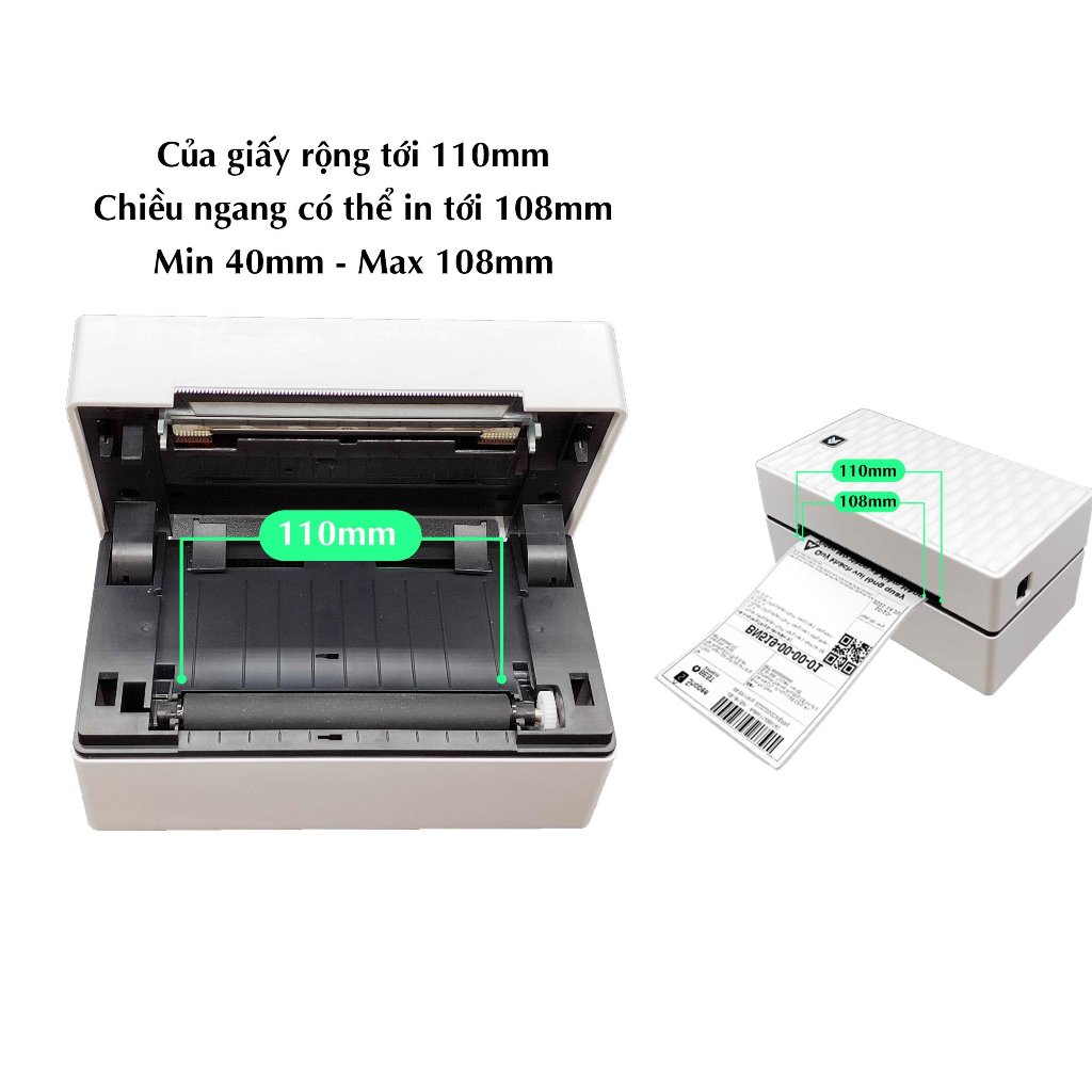 Máy in đơn hàng TMĐT GD - 41BT