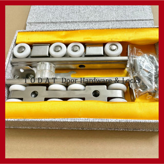 BỘ BÁNH XE TREO TP INOX CỬA LÙA NHÔM 4 BÁNH, 8 BÁNH - Con trượt bánh xe cửa lùa inox