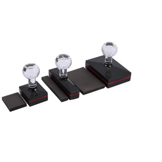 Phôi Dấu, Cán Dấu Flash Hình Chữ Nhật (Đệm Cao Su 7mm)