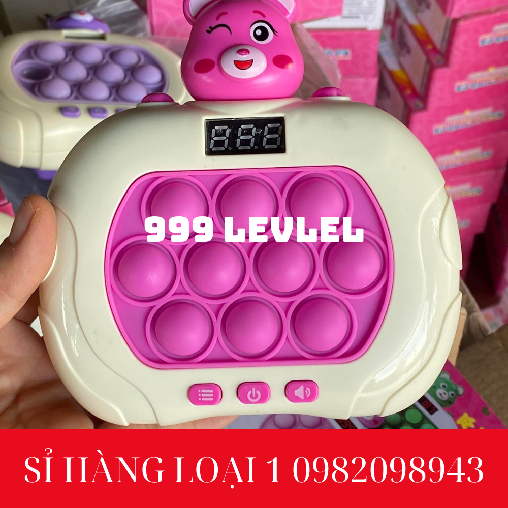 B13 POP IT 999 LEVEL , POPIT ĐIỆN TỬ GIÁ RẺ NHẤT,MÁY CHƠI GAME CẦM TAY THỂ HỆ THỨ HAI DADIHA