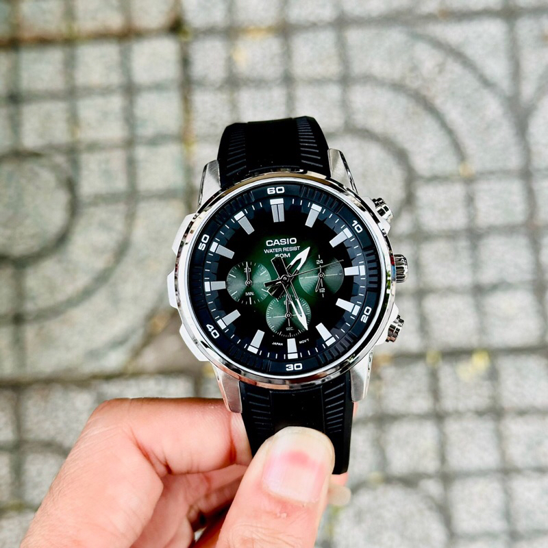 Đồng hồ nam dây nhựa Casio MTP E505