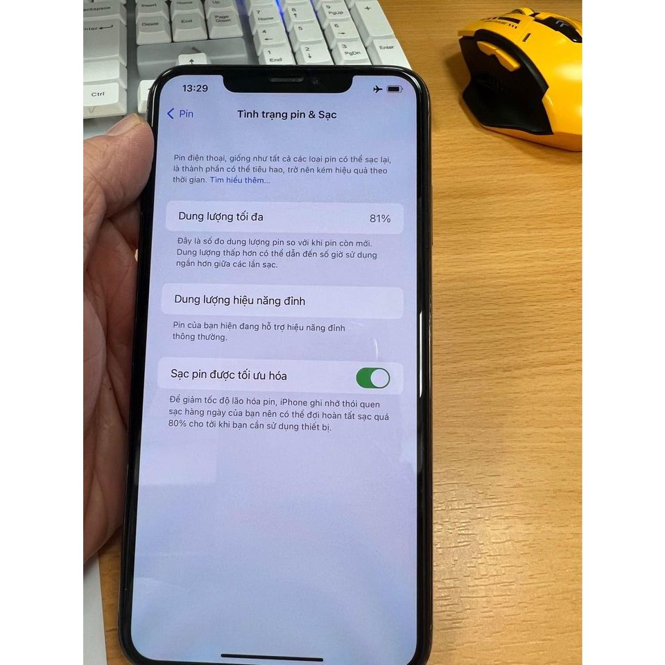 Điện thoại Xs Max - 256gb Màu Gold Đẹp Full Chức Năng