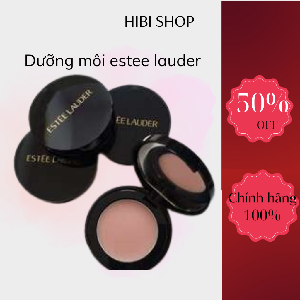 Son dưỡng Estee Lauder Lip Balm mini-hũ mini có gương xinh xỉu bản UNBOX