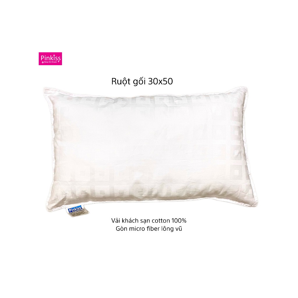 Gối nằm trẻ em PINKISS kích thước 30x50