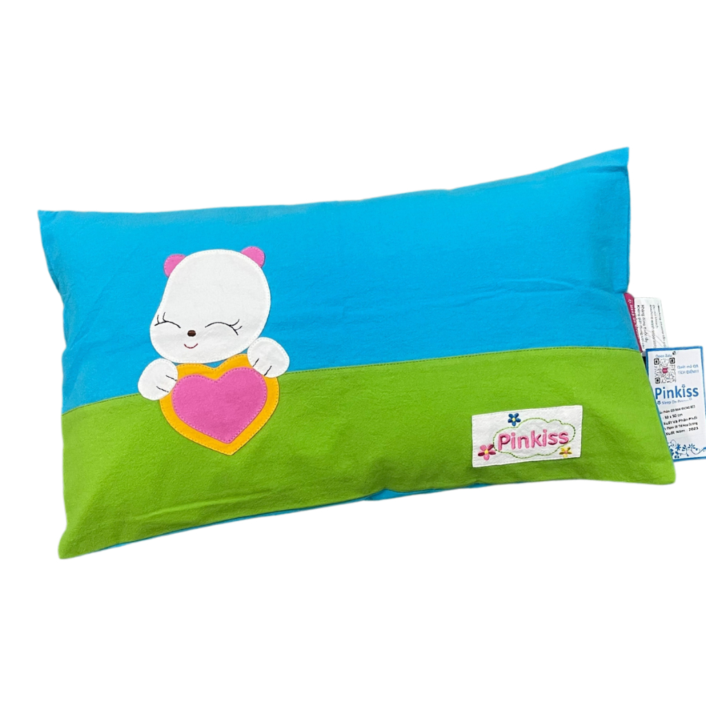 Gối nằm trẻ em PINKISS kích thước 30x50