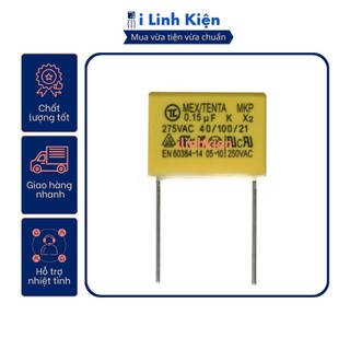 Tụ lọc nguồn ac 0.15uf 275v 10mm chất lượng cao.