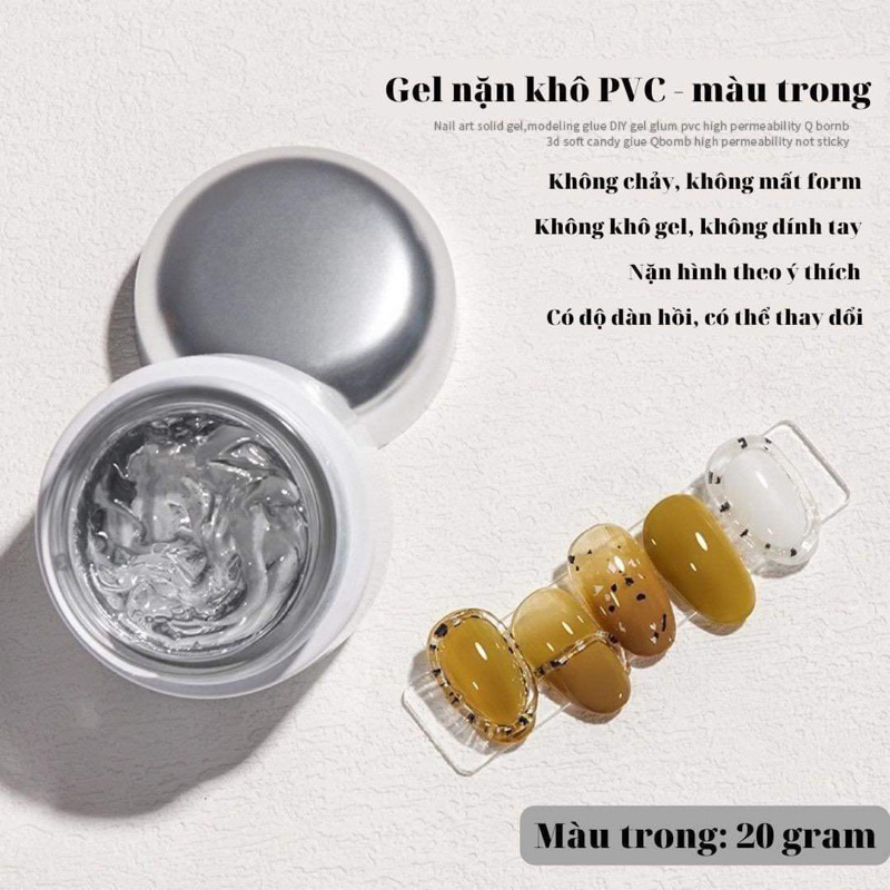 Gel khô nặn  Annies siêu đặc - phụ kiện nail