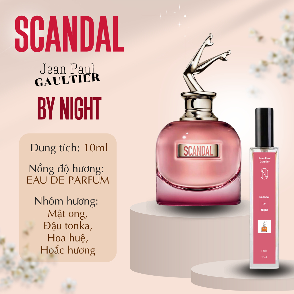 Nước hoa chiết Jean Pau Gaultier Scandal By Night