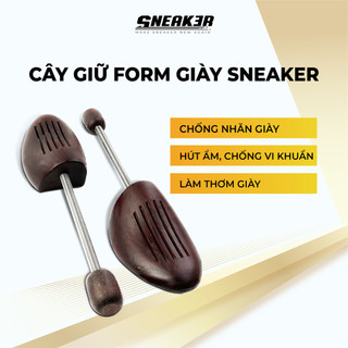 Cây giữ form giày gỗ linh hoạt Shore Tree bảo vệ dáng giày da SNEAK3R