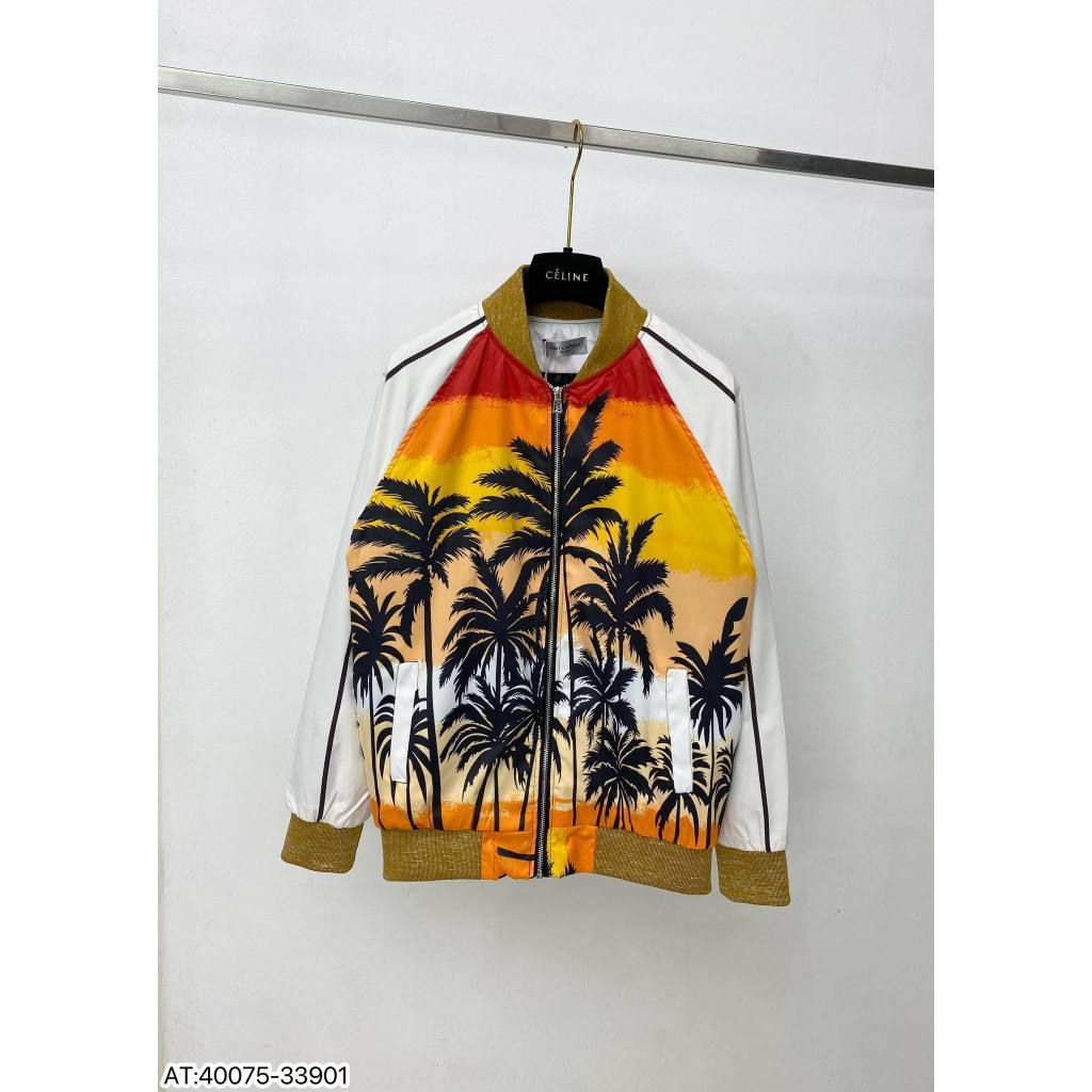 Áo khoác Bomber Nam Nữ Cây Dừa Siêu Cấp - áo khoác gió SLR Nam Nữ In Hình Cây Dừa Siêu Đẹp Hot 2023