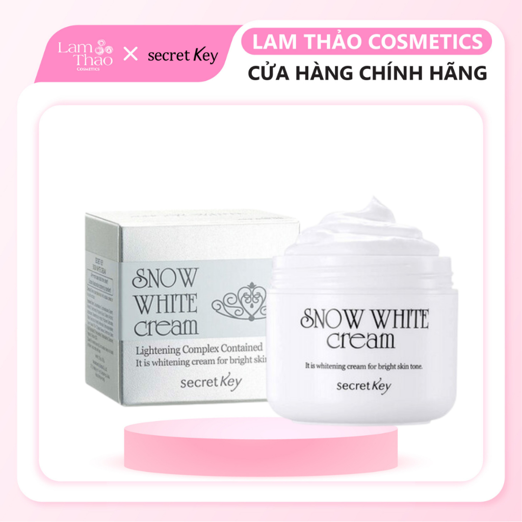 Kem Dưỡng Trắng Da Secret Key Snow White Cream 50g