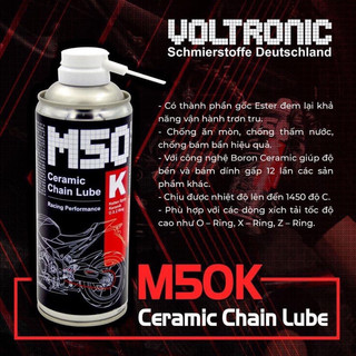 Chai xịt dưỡng sên voltronic ceramic - m50k
