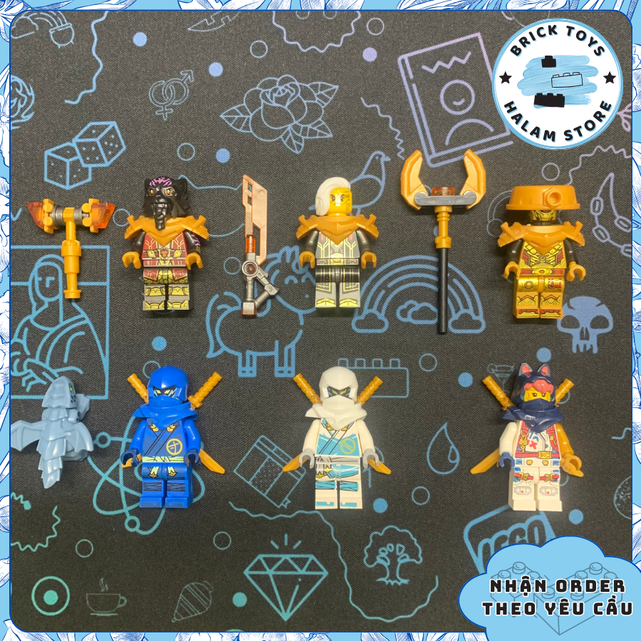 Đồ chơi lắp ráp Ninjago Dragons Rising 1796 88086 71796 - Mô hình lắp ghép Ninja City Rồng sét vs Empress Mech